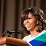 First Lady Michelle Obama Visiting USDA Employees