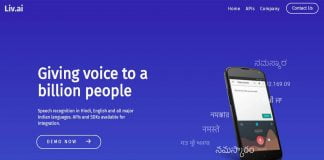 Flipkart Might Poke Amazon’s Alexa With Liv.ai lliv-1