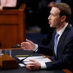 WASHINGTON, April 10, 2018 – Facebook CEO Mark Zuckerberg testifies at a joint hearing of the Senate Judiciary and Commerce committees on Capitol Hill in Washington D.C., United States, on April 10, 2018. Facebook CEO Mark Zuckerberg told Congress in written testimony on Monday that he is “responsible for” not preventing the social media platform from being used for harm, including fake news, foreign interference in elections and hate speech.