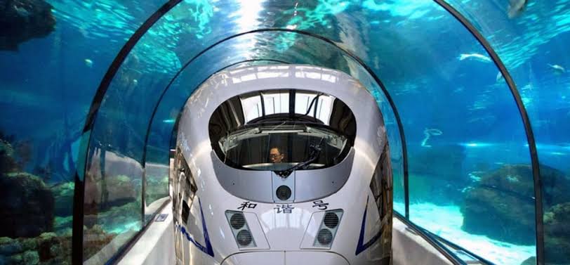 underwater train