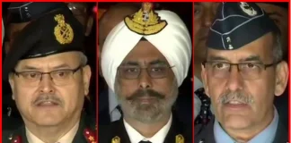 Indian Chief Army Officers